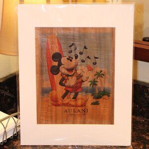 Disney Vacation Club’s Aulani Commemorative Print with Mickey
